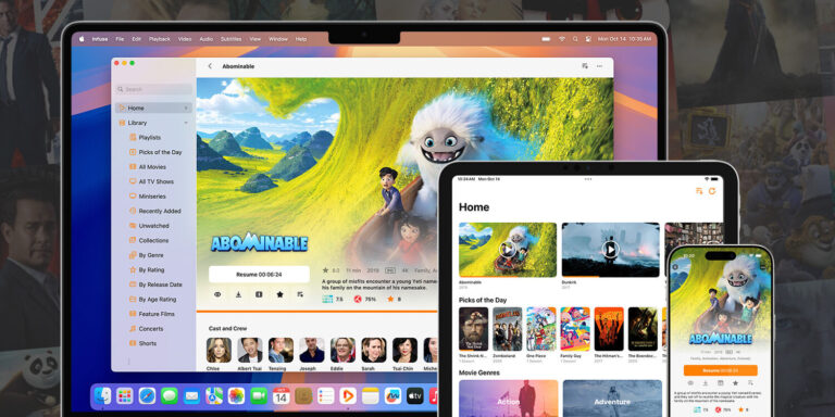 Infuse 平替推荐：3 款 Mac 最佳免费播放器 (2026版)